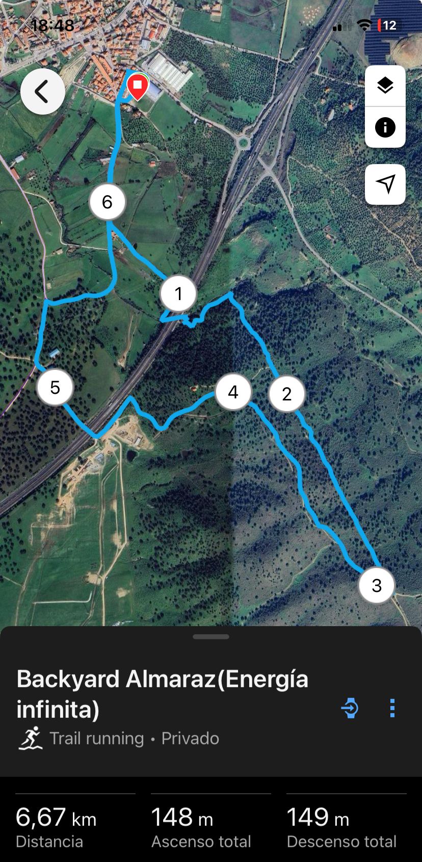 imagen recorrido backyard almaraz